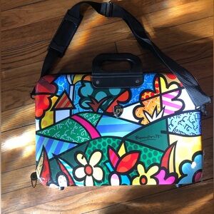Heys USA Britto Hard Side Flowers Laptop Case Luggage/Travel/Briefcase/Style